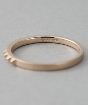 k10PG ピンクゴールド スタッズ デザイン リング 楽天市場】【Stazz Ring type01】 K10/K18/Pt900 スタッズ