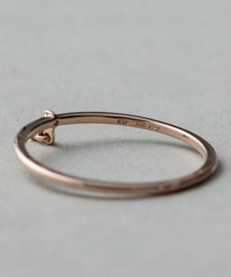 K10MPG レイヤード ダイヤモンド リング | ete bijoux (Women