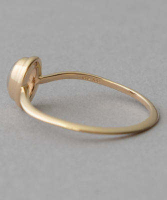 K10YG ヴェール ナチュラルストーン リング | ete bijoux