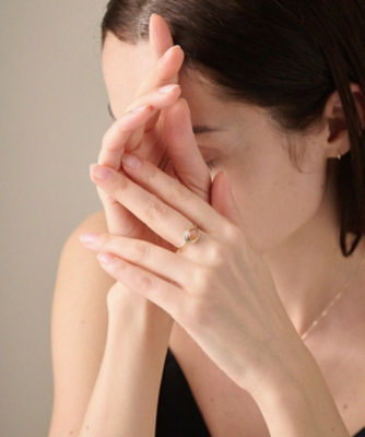 K10YG ヴェール ナチュラルストーン リング | ete bijoux (Women