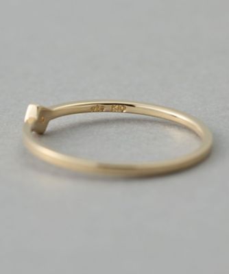 レイヤード］ K10YG ダイヤモンド リング | ete bijoux