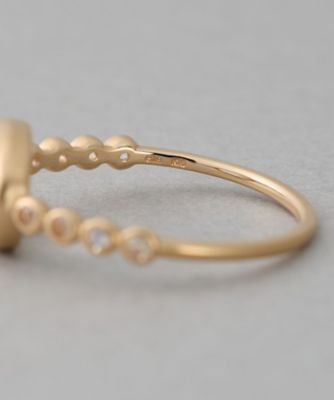 マイプレシャス］ K10YG アクアマリン リング | ete bijoux