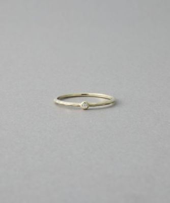 ＜ete bijoux (Women)＞［アイシーヴェール］　Ｋ１０ＩＧＧ　ダイヤモンド　アイス　リング