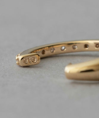 K10YG ダイヤモンド ハグカフ リバーシブル | ete bijoux (Women