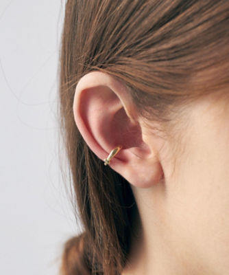 K10YG ダイヤモンド ハグカフ リバーシブル | ete bijoux (Women