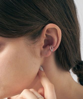 K10WG ダイヤモンド ハグカフ リバーシブル | ete bijoux
