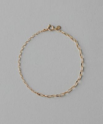 ＜ete bijoux (Women)＞Ｋ１０ＹＧ　チェーン　ブレスレット
