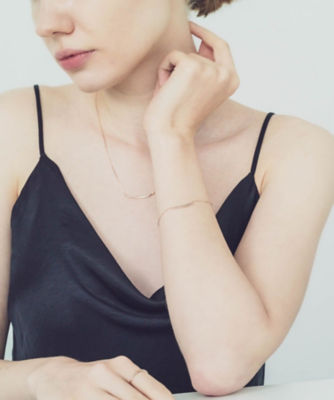 K10MPG ミストピンク ブラウンダイヤモンド ブレスレット | ete