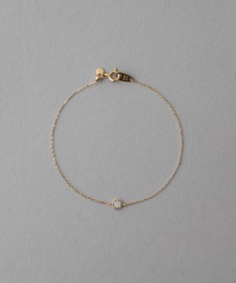 レイヤード］ K10YG クロス ブレスレット | ete bijoux (Women