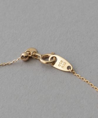 ブリリアント］ K10YG ダイヤモンド ブレスレット | ete bijoux