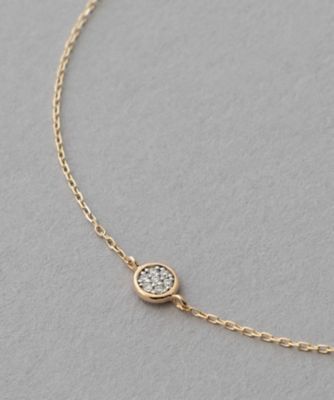 ブリリアント］ K10YG ダイヤモンド ブレスレット | ete bijoux