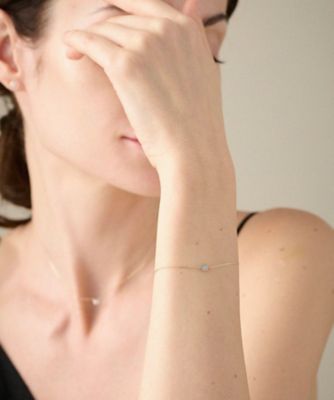 ブリリアント］ K10YG ダイヤモンド ブレスレット | ete bijoux