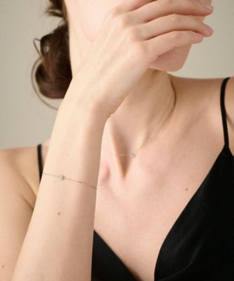 ブリリアント］ K10MPG ダイヤモンド ブレスレット | ete bijoux
