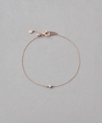 ete bijoux (Women)/エテ ビジュー [レイヤード] K10MPG ダイヤモンド ブレスレット ピンクゴールド 【三越伊勢丹/公式】