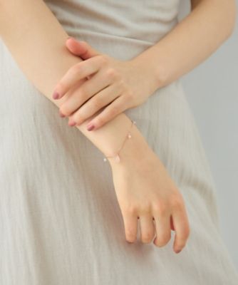 チェリーブロッサム］ K10MPG ローズクォーツ ブレスレット