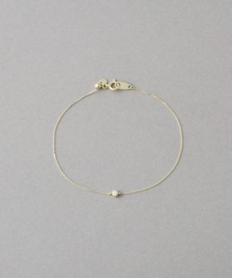＜ete bijoux (Women)＞［アイシーヴェール］　Ｋ１０ＩＧＧ　ダイヤモンド　ブレスレット