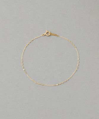 レイヤード］ K10YG ルミナスチェーン ブレスレット | ete bijoux