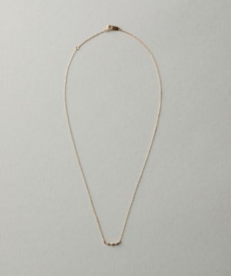 K10YG レイヤー ダイヤモンド ネックレス | ete bijoux