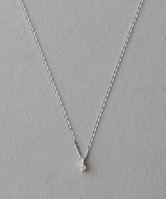 K10WG レイヤー ダイヤモンド ネックレス | ete bijoux (Women  