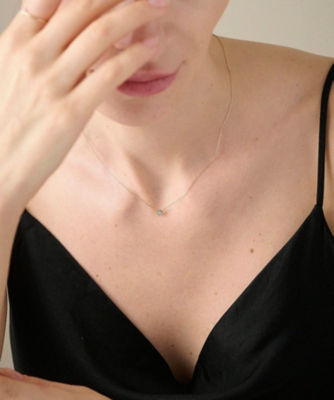K10YG ブリリアント ダイヤモンド ネックレス | ete bijoux