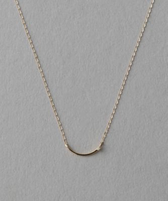 ＜ete bijoux (Women)＞［ＯＮＬＩＮＥ　Ｌｉｍｉｔｅｄ］　Ｋ１０ＹＧ　ダイヤモンド　ネックレス