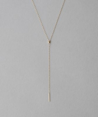 K10YG アンカーチェーン ロング ラリエット | ete bijoux