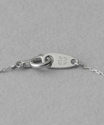 ［レイヤー］　Ｋ１０ＷＧ　ダイヤモンド　ネックレス