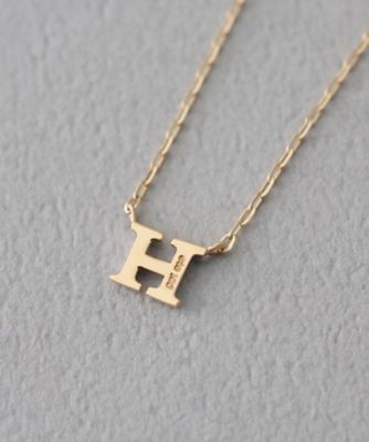［コード］　Ｋ１０ＹＧ　イニシャル　ネックレス