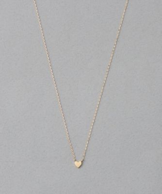 ＜ete bijoux (Women)＞［レイヤー］　Ｋ１０ＹＧ　ハート　ネックレス