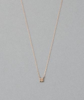＜ete bijoux (Women)＞［ハンサムピンク］　Ｋ１０ＭＰＧ　スタッズ　ネックレス