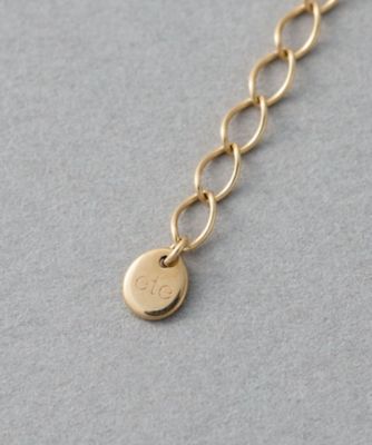 ガーネット］ K10YG ビーズ チョーカー | ete bijoux (Women