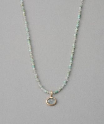 ete bijoux (Women)/エテ ビジュー [マイプレシャス] K10YG アクアマリン ネックレス イエローゴールド 【三越伊勢丹/公式】