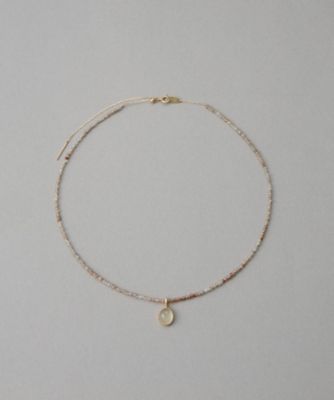 マイプレシャス］ K10YG レモンクォーツ ネックレス | ete bijoux