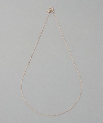 レイヤード］ K10MPG ルミナスチェーン ネックレス | ete bijoux