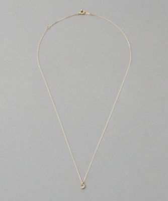 レイヤード］ K10YG クレセントムーン ネックレス | ete bijoux