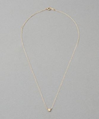 レイヤード］ K10YG ダイヤモンド ネックレス | ete bijoux