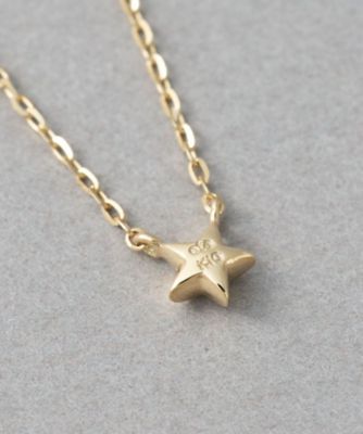 ete K10YG ネックレス イエローゴールド　最終値下げ！ レイヤード］ K10YG スター ネックレス | ete bijoux (Women