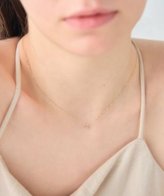 レイヤード］ K10YG スター ネックレス | ete bijoux (Women