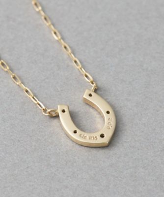 レイヤード］ K10YG ダイヤモンド ネックレス | ete bijoux