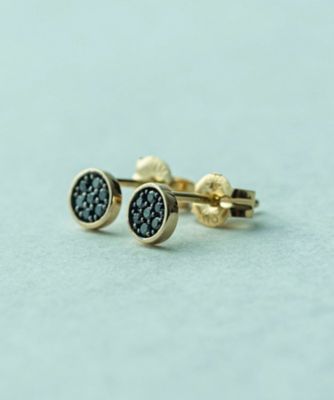 Ｋ１０ＹＧ　ブリリアント　ダイヤモンド　ピアス