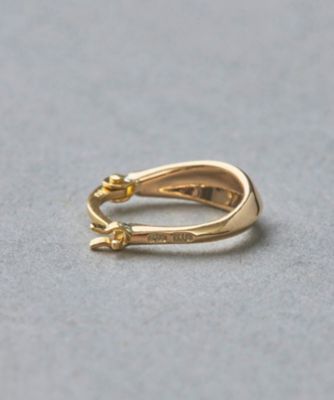 Ｋ１０ＹＧ　フープ　ピアス