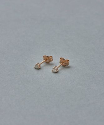Ｋ１０ＭＰＧ　ダイヤモンド　ピアス