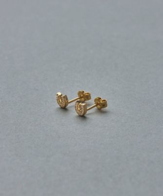 Ｋ１０ＹＧ ダイヤモンド ホースシュー ピアス | ete bijoux (Women)/エテ ビジュー | 三越伊勢丹オンラインストア・通販【公式】