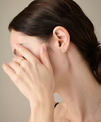 K10 ブリリアント ダイヤモンド ピアス | ete bijoux (Women)/エテ