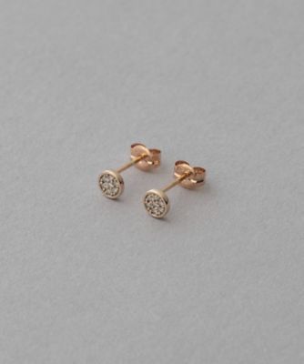 ブリリアント］ K10MPG ダイヤモンド ピアス | ete bijoux