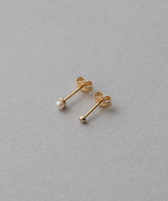 ピース］ Ｋ１０ＹＧ ダイヤモンド 淡水パール ピアス | ete bijoux (Women)/エテ ビジュー |  三越伊勢丹オンラインストア・通販【公式】