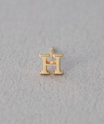 ［コード］　Ｋ１０ＹＧ　イニシャル　ピアス