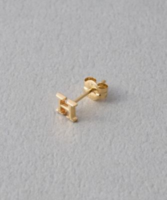 ［コード］　Ｋ１０ＹＧ　イニシャル　ピアス