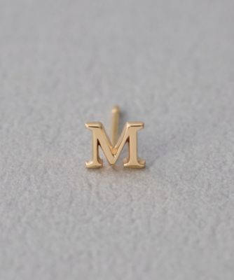 ［コード］　Ｋ１０ＹＧ　イニシャル　ピアス