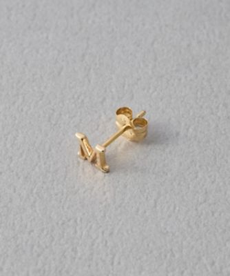 ［コード］　Ｋ１０ＹＧ　イニシャル　ピアス